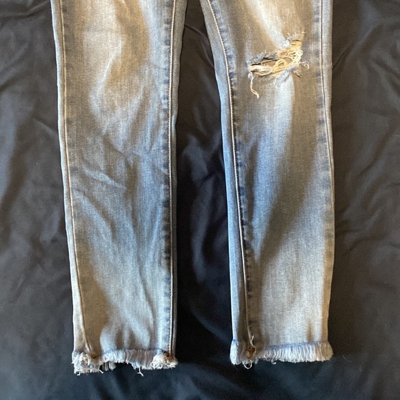 Size 3 distressed jeans! - Picture 2 of 3